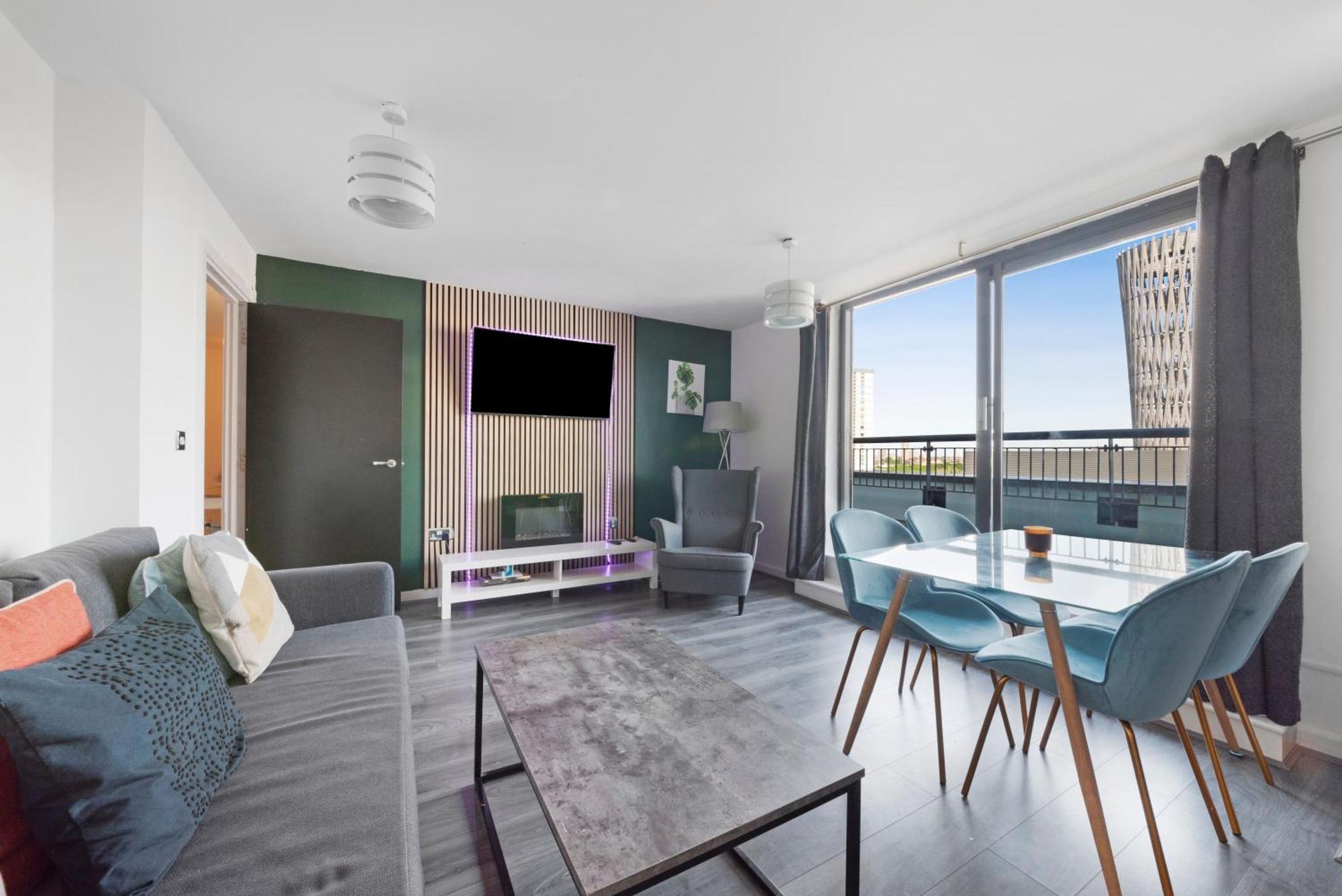 Ferienwohnung Penthouse W/ Hot Tub Near Stratford, Westfield London Exterior foto